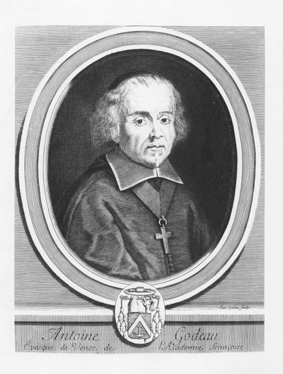Portrait of Antoine Godeau by Jacques Lubin